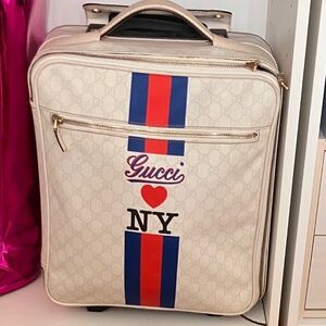 Gucci Love Ny Luggage Bag